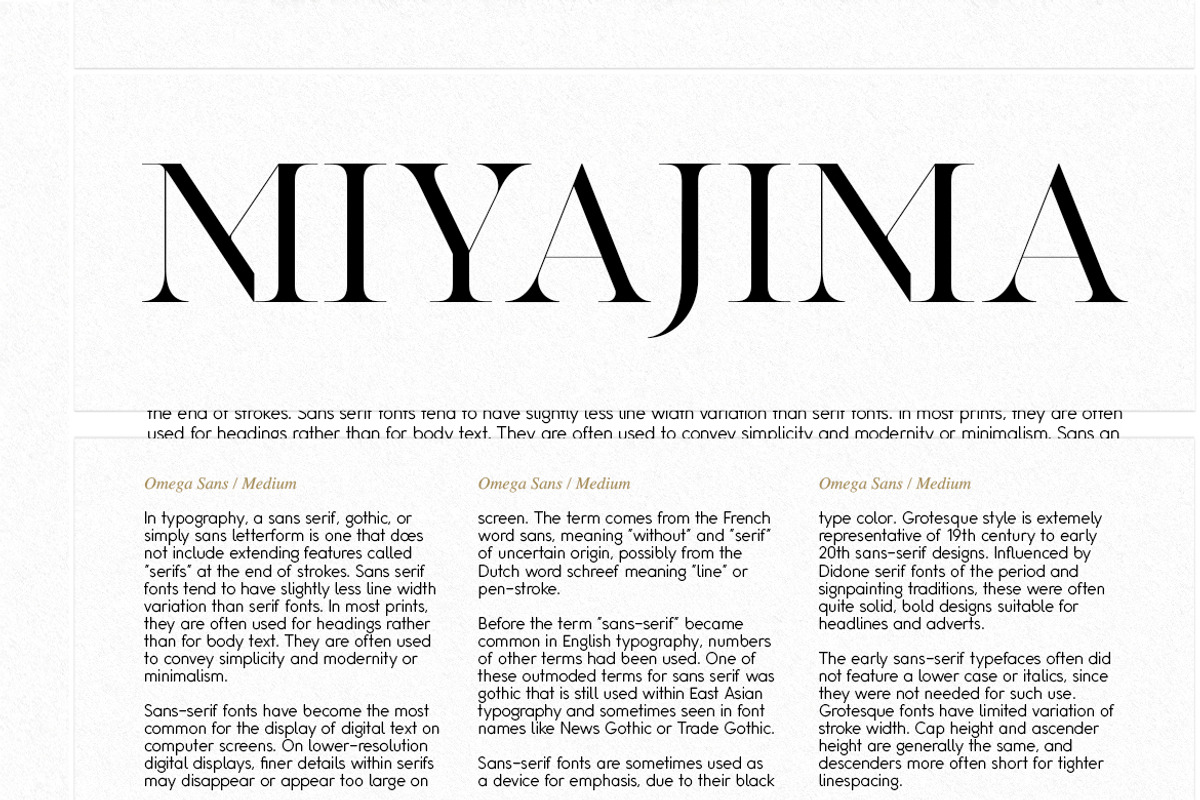 Kenjo Font Duo + Free Sans, a Sans Serif Font by Anthony James (Photo 19 of 19)