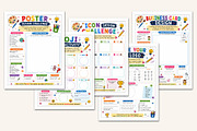 Graphic Design Workbook, a Stationery Template by Designmela01 (Thumbnail 3 of 5)