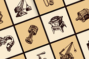 Vintage Industry Illustration Set, an Object Illustration by Prosymbols (Thumbnail 5 of 10)