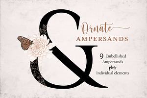 Ornate Ampersands