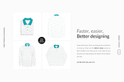 Polo Longsleeve Ghost Mock-ups FREE, a Books & Magazine Mockup by Apparel_Mockups (Thumbnail 7 of 22)
