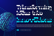 Interact Digitally Font, a Slab Serif Font by 177Studio (Thumbnail 4 of 8)
