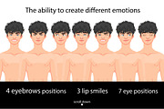 MAN CHARACTER portrait CREATOR (EPS), a Person Illustration by Mandarinkas art (Thumbnail 2 of 5)