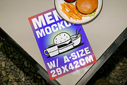 La Cafe Menu Mockup - VOL 1, a Product Mockup by Simetrica Labs (Thumbnail 4 of 5)