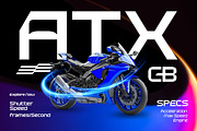 Cyber Copix - Futuristic Sci-Fi Font, a Sans Serif Font by Afkari Studio (Thumbnail 8 of 10)