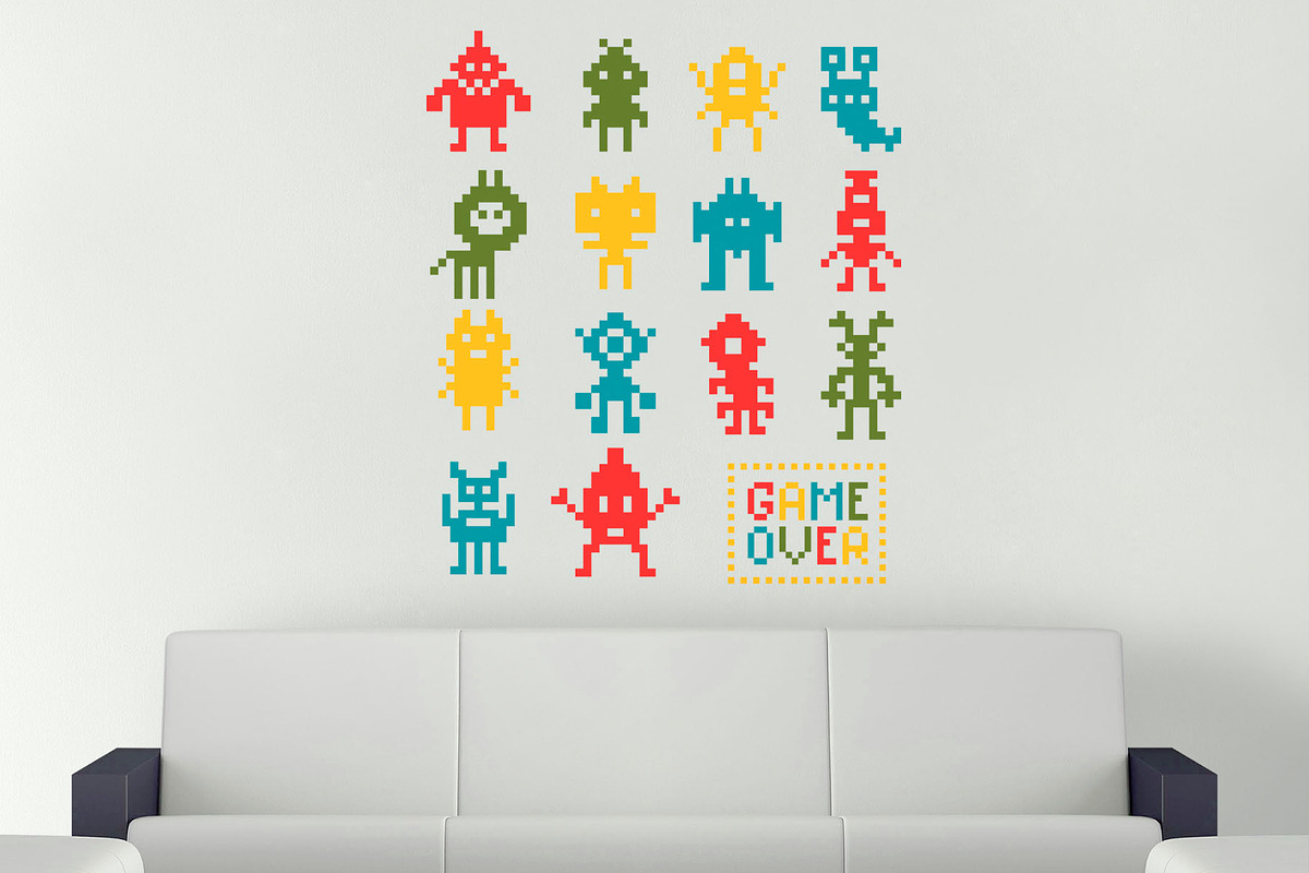 Pixel game monstrs and heroes, an Animal Illustration by eka panova (Photo 7 of 8)