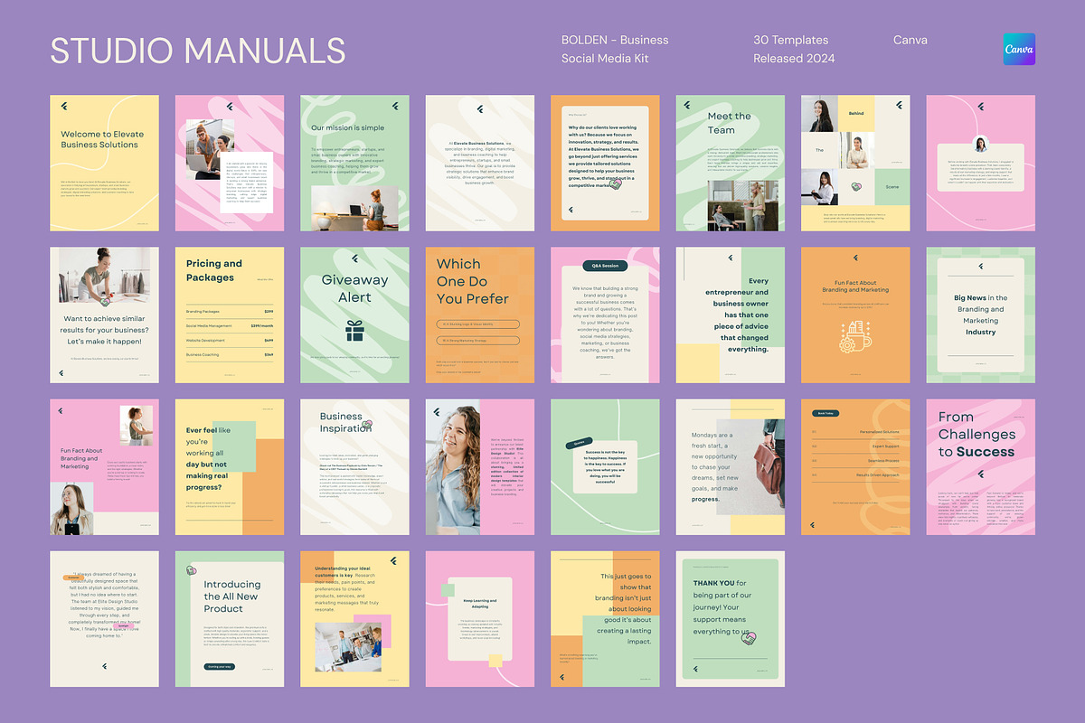 BOLDEN - Business Social Media Kit, a Social Media Template by Studio Manuals (Photo 8 of 8)