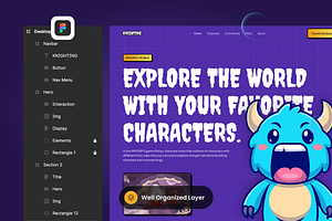 Gaming World Landing Page