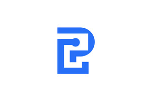 CP letter monogram logo template, a Branding & Logo Template by Logodesignpond