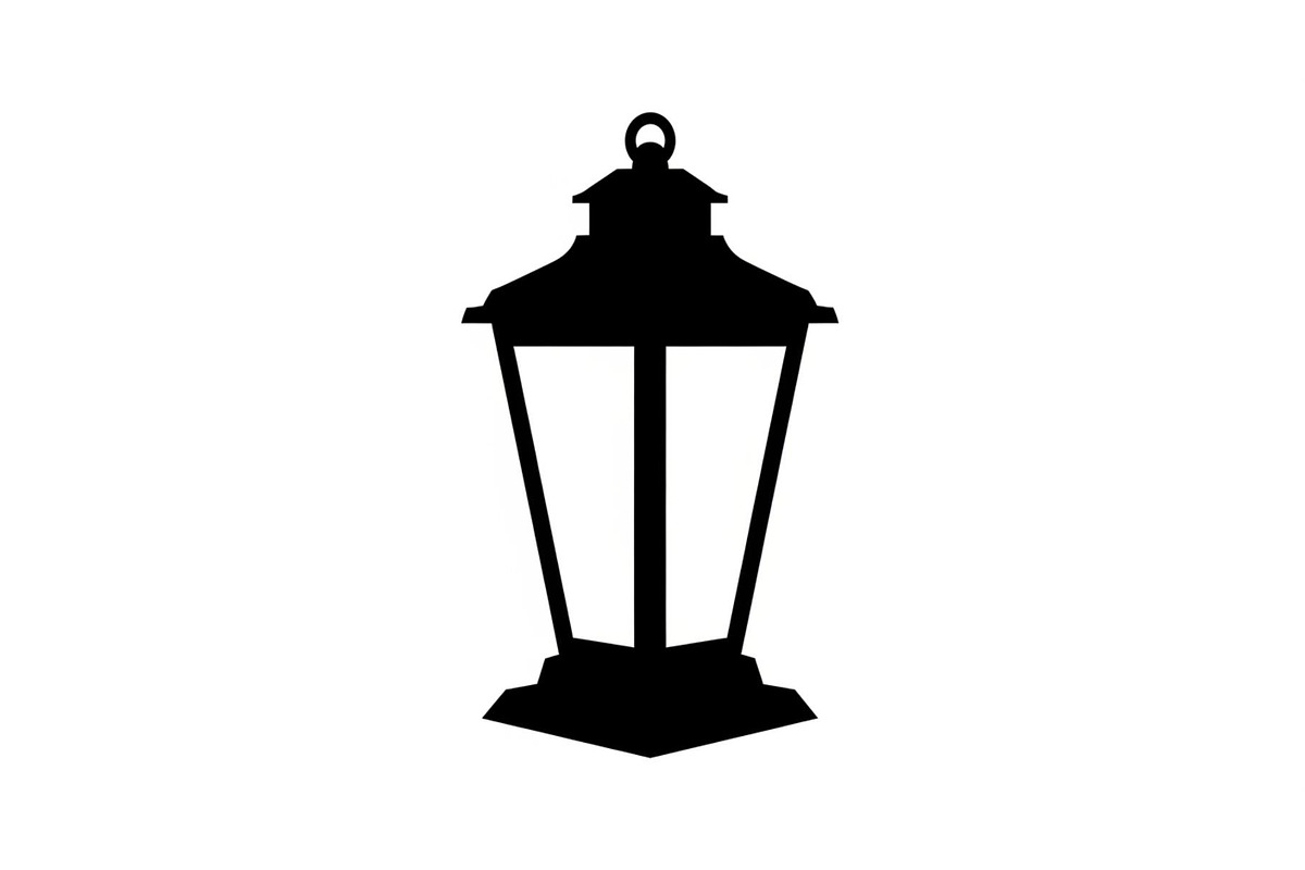 Vintage Street Lantern Silhouette Bu, an Illustration by hafijul (Photo 50 of 51)