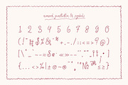Delviyani Letter Casual Handwritten, a Handwritten Font by Denustudios (Thumbnail 11 of 15)