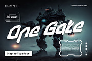 One Gate, a Symbol Font by Ditatype (Thumbnail 2 of 20)