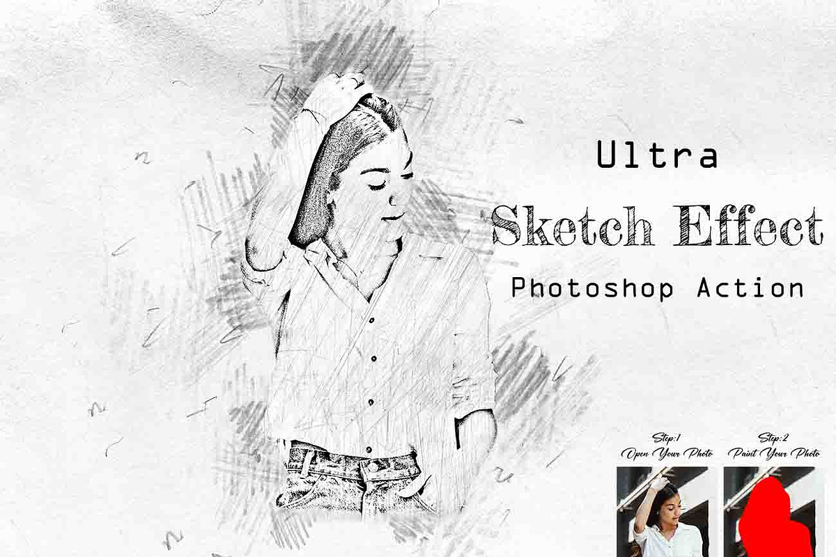 Faster Sketch Effect Ps Action, an Action Add-On by Studio Retouch (Photo 29 of 34)