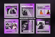 MODERNA Instagram Templates, a Social Media Template by FLYERHIVE (Thumbnail 2 of 9)
