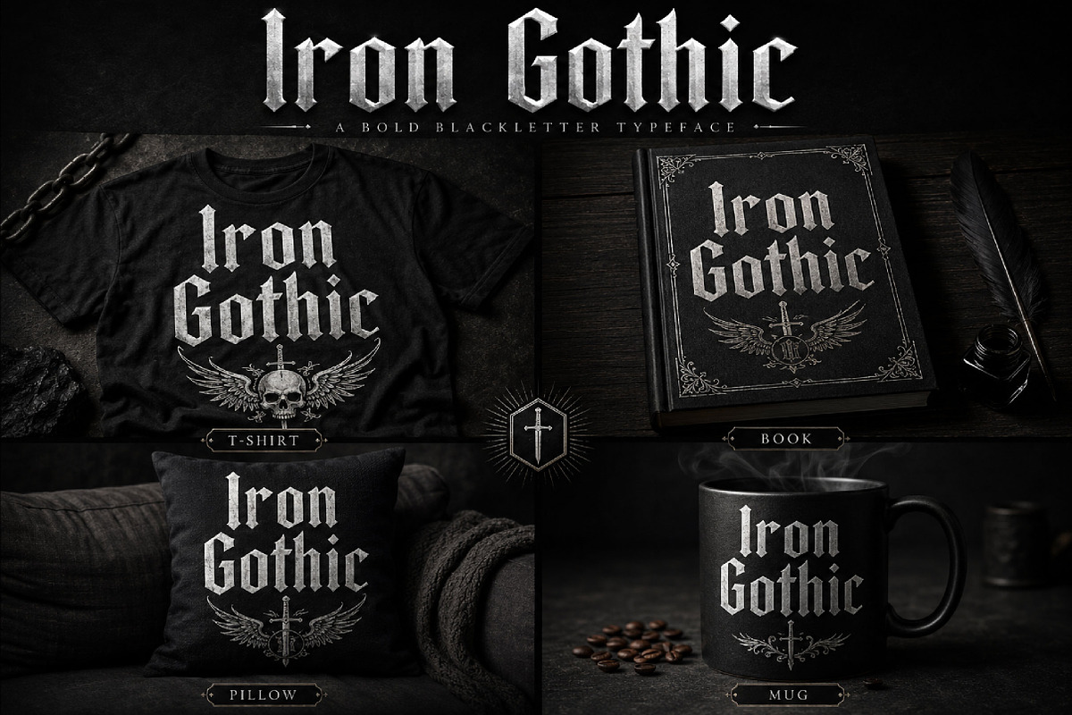 Iron Gothic, a Blackletter Font by Wow Magic (Photo 5 of 5)
