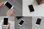 14 Real Photo iPhone 6 Mock-ups, an iPhone Mockup by Mila Visuals (Thumbnail 2 of 5)