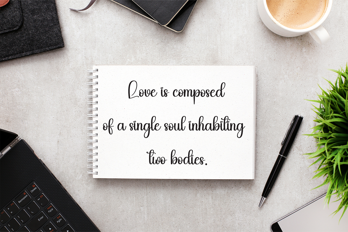 Vintage | Script Font, a Handwritten Font by Scratchones (Photo 3 of 8)
