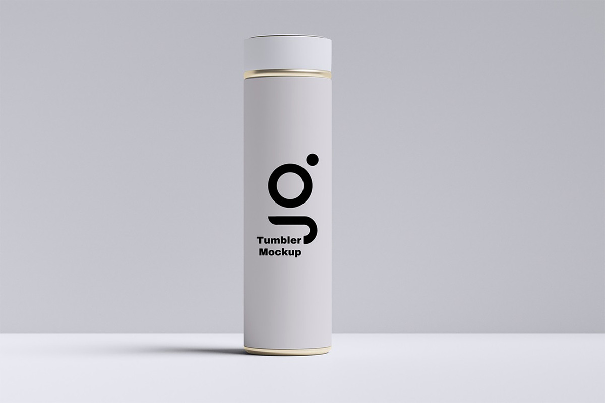 Tumbler Mockup, a Packaging Mockup by HanaSaka_Studio (Photo 2 of 5)