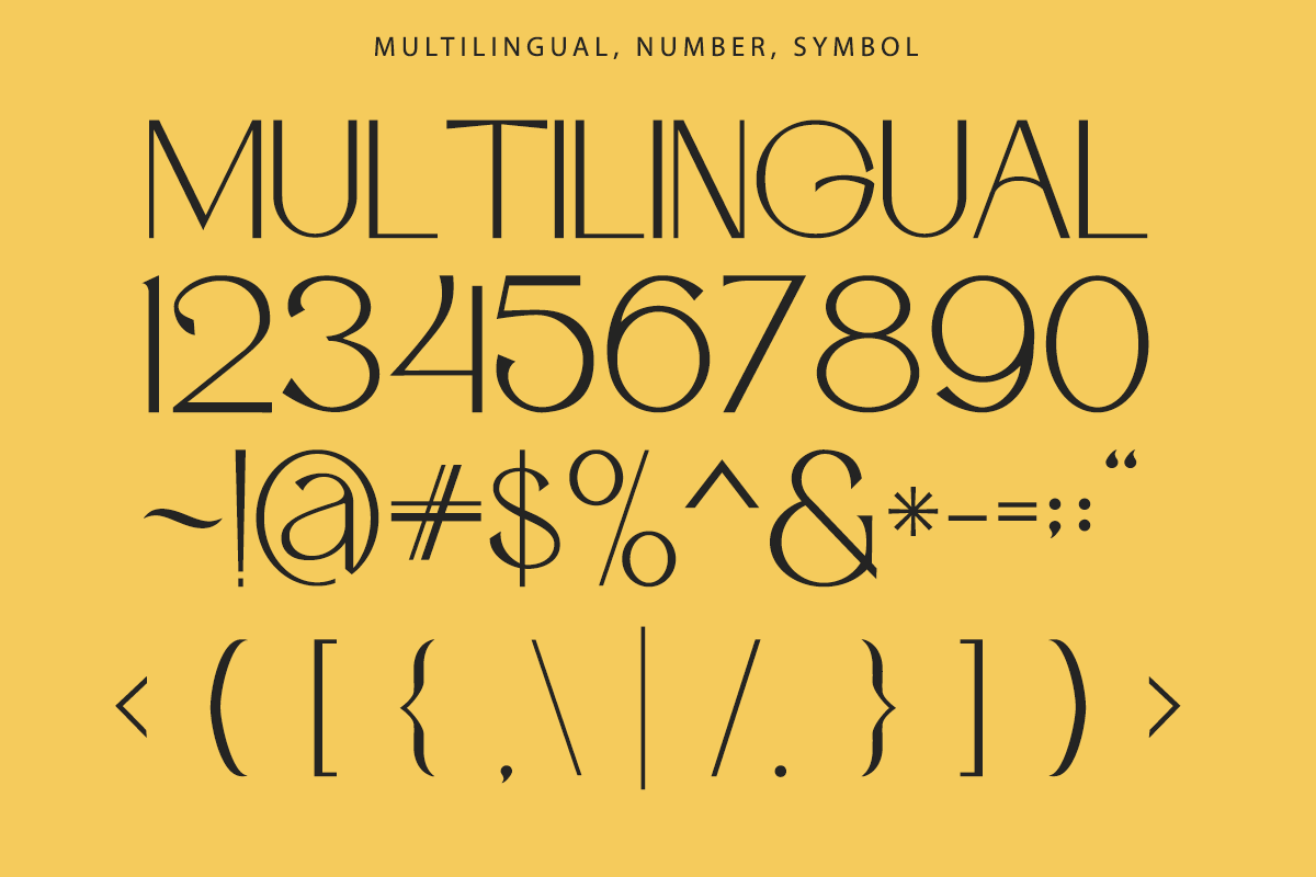 Logate - Chic Ligature Sans Font, a Sans Serif Font by Font Liner (Photo 13 of 13)