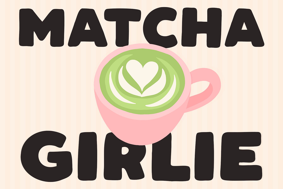 Watermelon - A Chunky Bold Font, a Sans Serif Font by Happy Type Club (Photo 3 of 7)