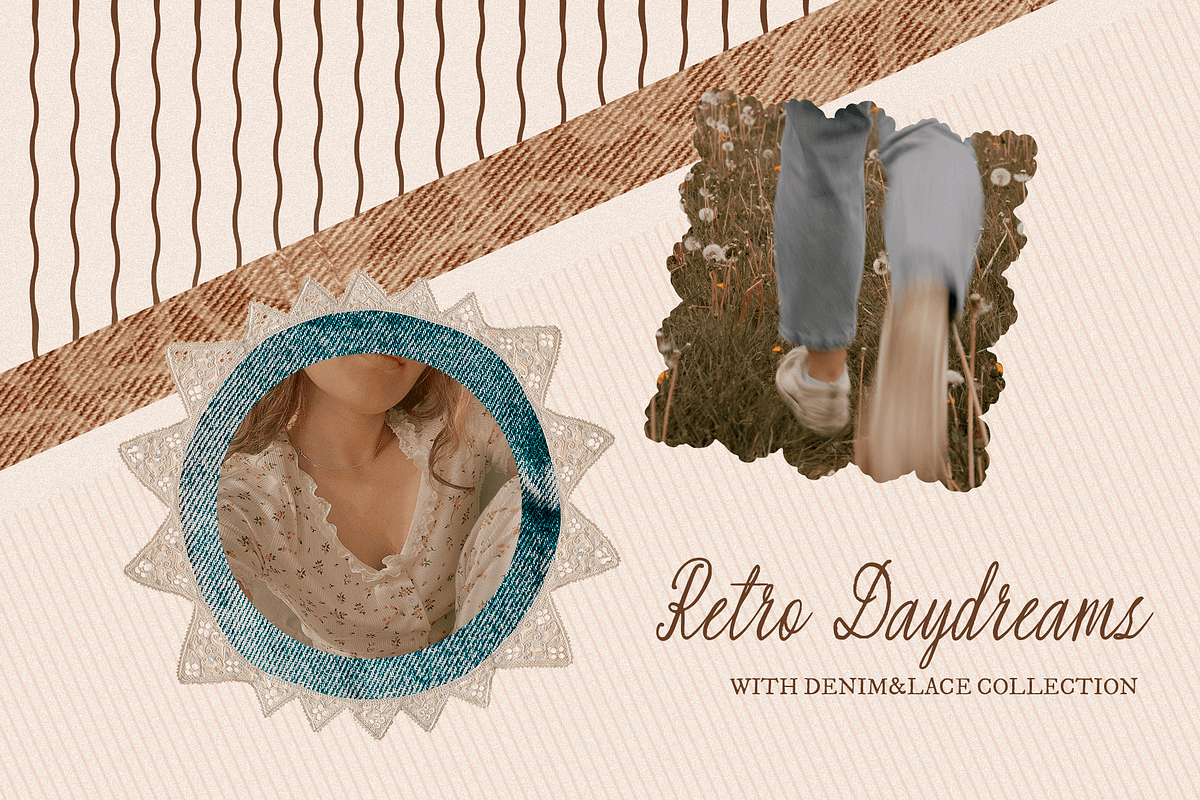 Charm Denim & Lace – Textures Set, an Object Graphic by DigARTbyHavroshka (Photo 12 of 12)