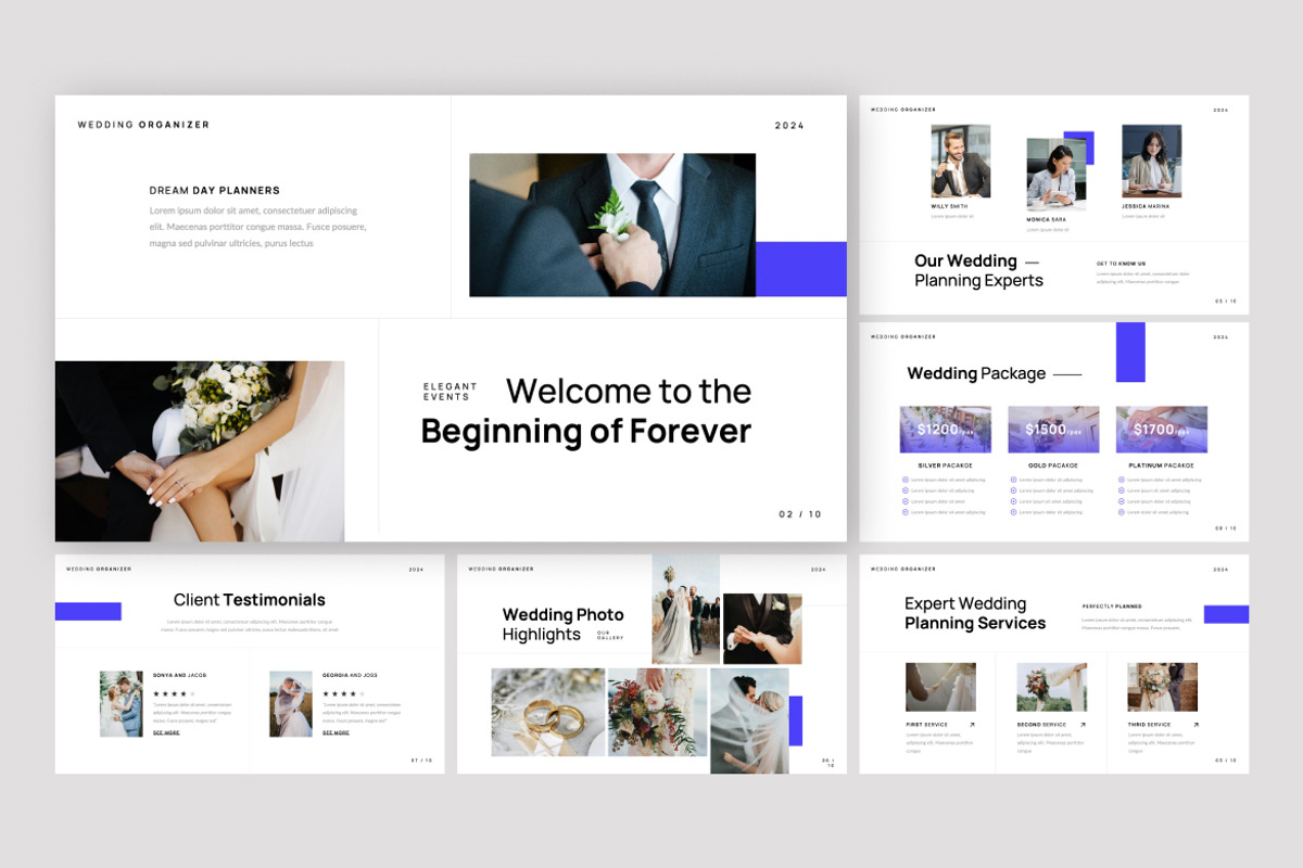 Wedding Organizer Google Slides, a Presentation Template by Antstheme (Photo 2 of 2)