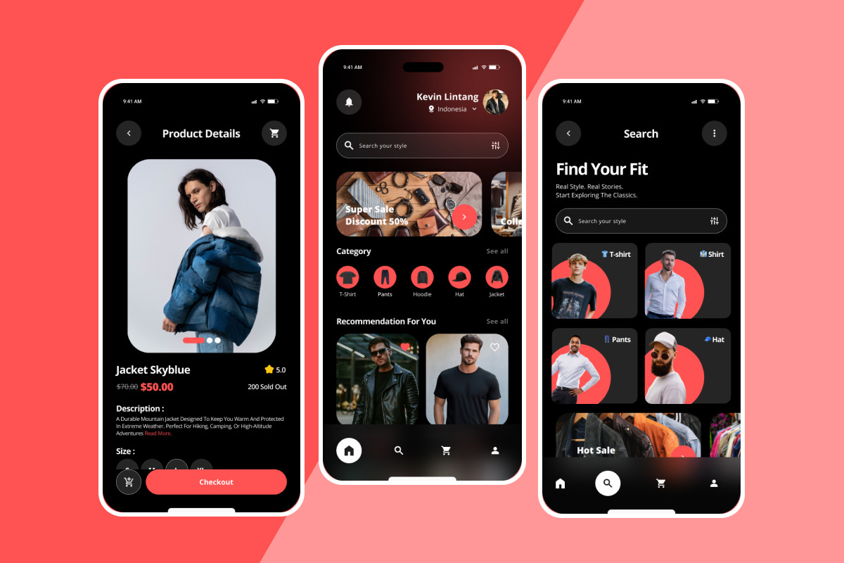 Nobru – Stylish Thrift Fashion App, an App Template by productype1 (Photo 4 of 5)