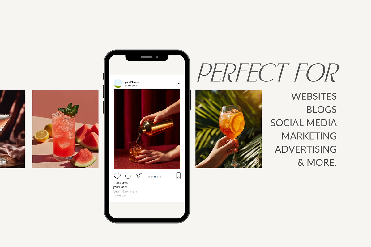 Aesthetic Luxury Cocktail Photos, a Food & Drink Photo by HipFonts (Photo 7 of 9)