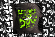 Rage | Rough Brush Sans Serif Font, a Sans Serif Font by Ardana Creative (Thumbnail 11 of 15)
