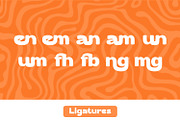 Kenziah - Retro Display Font, a Sans Serif Font by Rishsketch (Thumbnail 12 of 14)