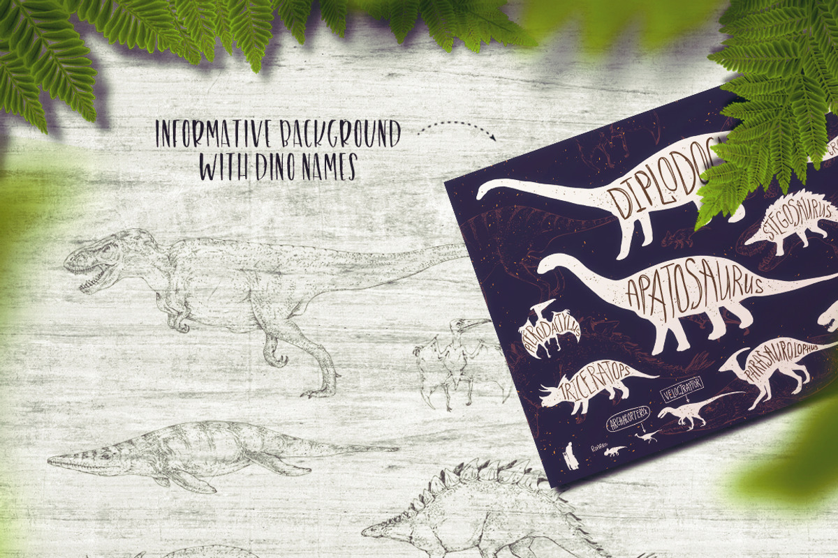 Dino! - From a skeleton to scales., an Animal Illustration by Gluiki (Photo 4 of 4)