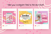 Social Media Posts Canva Templates, a Social Media Template by TemplateCastleStore (Thumbnail 3 of 10)