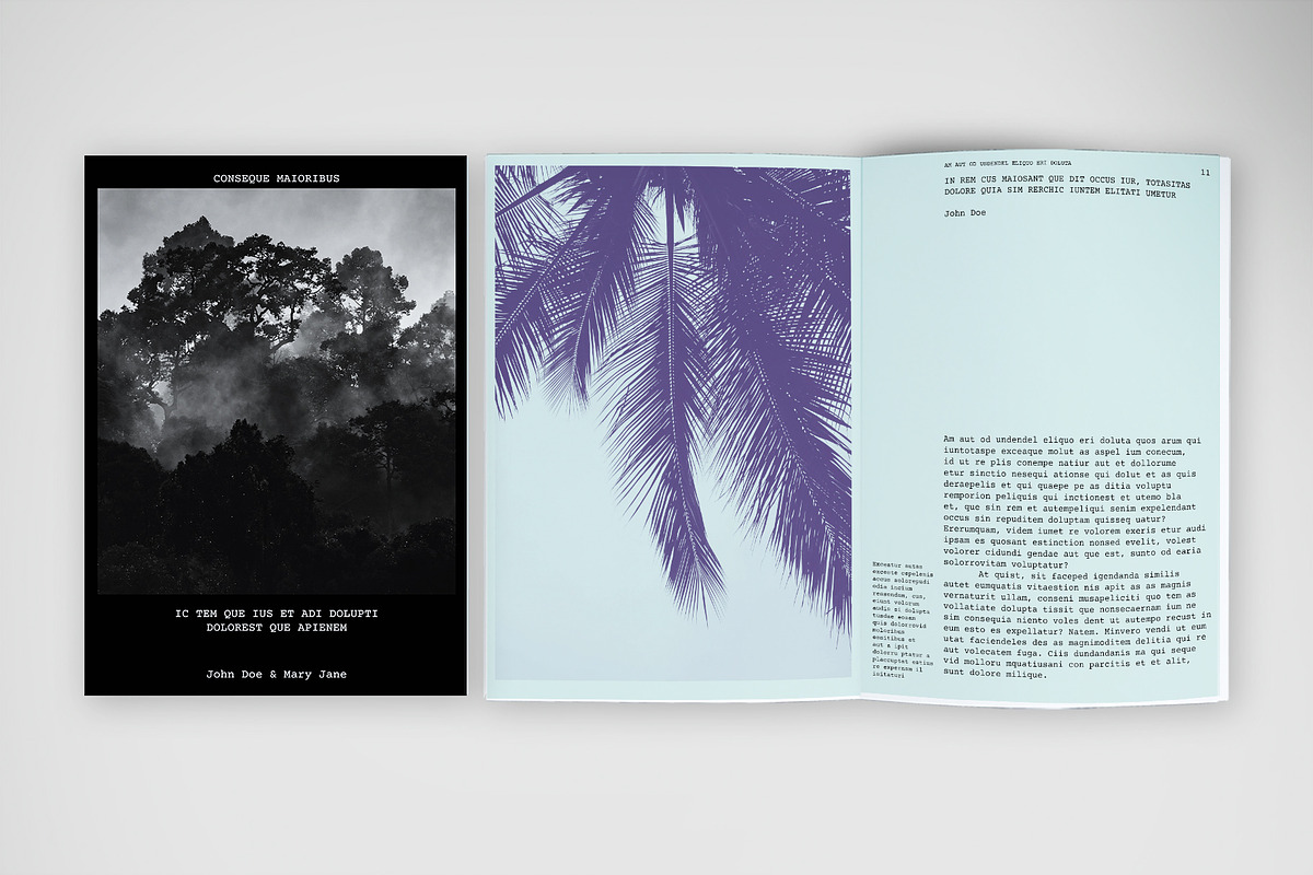 Retro Typewriter-Inspired Editorial, a Templates & Theme by McLittle Stock (Photo 5 of 5)