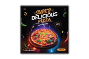 Pizza Shop Flyer Design, a Flyer Template by YUDesignStore (Thumbnail 1 of 6)