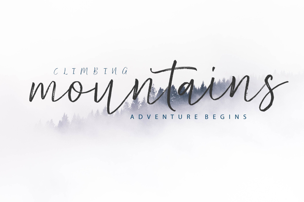 Belpast, a Script Font by Youngtype.Std (Photo 4 of 7)