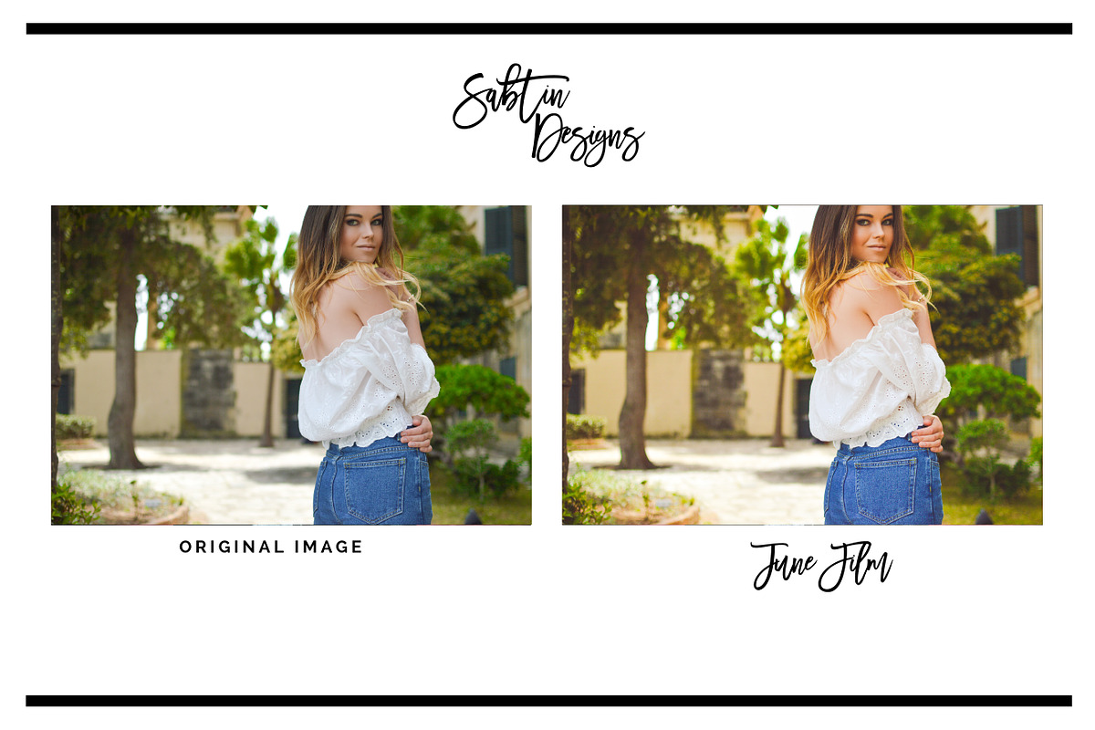 June Adobe Lightroom Preset, a Preset Add-On by SabTin Designs (Photo 2 of 4)