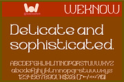 Sweet Emotion Font, a Serif Font by weknow (Thumbnail 3 of 8)
