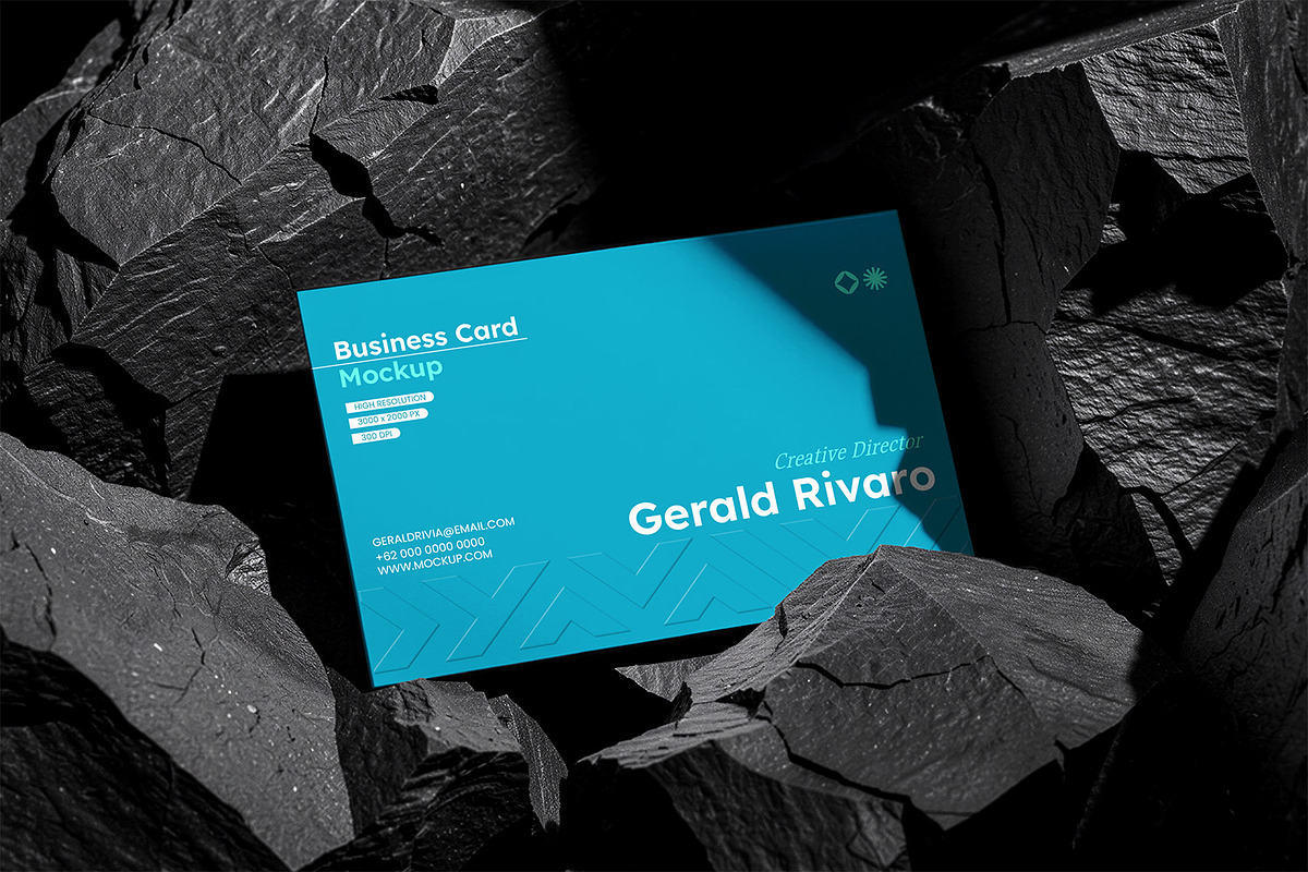 Business Card Mockup, an Advertising Mockup by Nathatype (Photo 6 of 9)