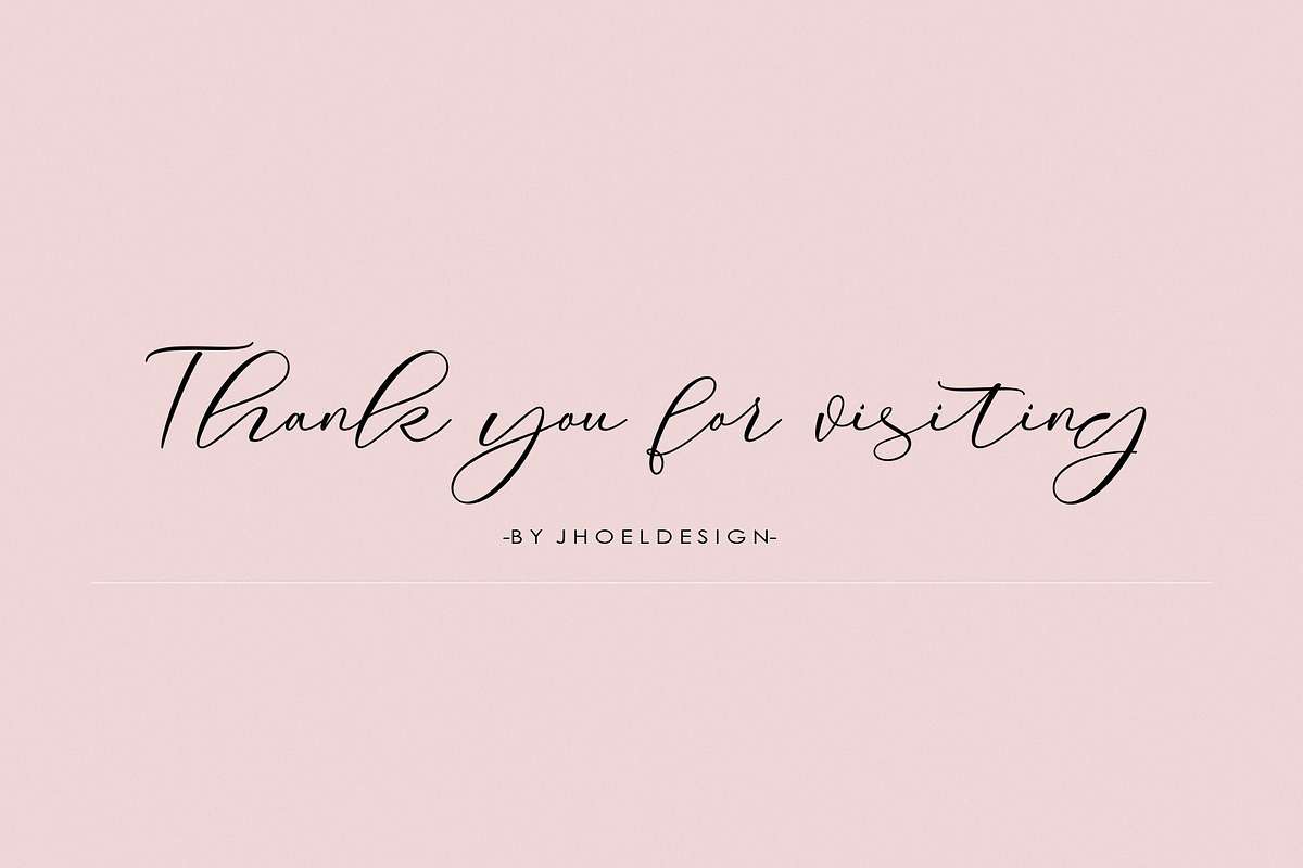 Roommates Script (Reguler & Slant), a Script Font by Jhoel Design (Photo 16 of 16)