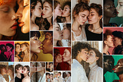 71 Kissing girls, a Person Photo by Handmadefont (Thumbnail 2 of 12)