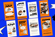 Anti Design Coffee Shop Instagram, a Social Media Template by Aiyari Graphic (Thumbnail 4 of 5)