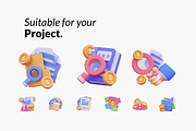 Audit Management 3D Illustration, an Object 3D Model by nixxdesign (Thumbnail 4 of 5)
