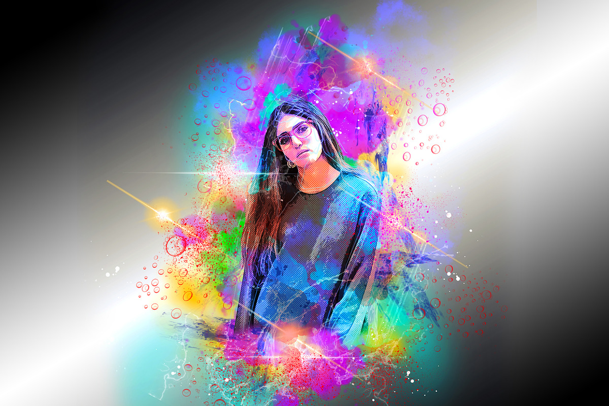 Watercolor Artist Photoshop Action, an Action Add-On by Studio Retouch