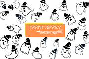 Doodle Spooky |Halloween Fonts, a Symbol Font by Sirinart (Thumbnail 1 of 6)