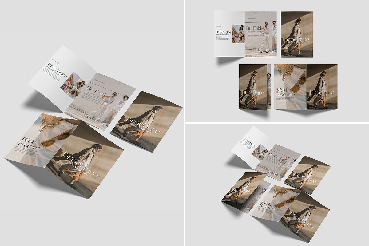 A4/A5 Bifold Brochure Mockup Kit, a Books & Magazine Mockup by Jestdio (Photo 6 of 13)