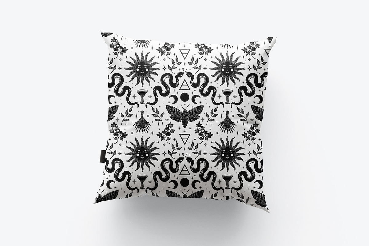 Magical seamless pattern., a Pattern Graphic by ARTVracovska (Photo 8 of 9)