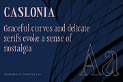 Caslonia - Nostalgic Classic Serif, a Serif Font by roomspace creative lab (Thumbnail 3 of 11)