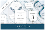 Paeonia Wedding Suite, an Invitation Template by Europe.graphics (Thumbnail 3 of 3)