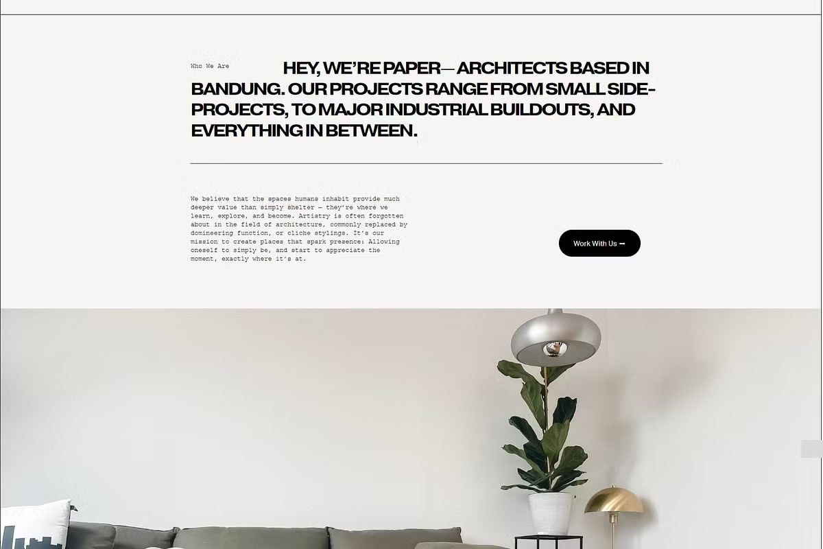 Paper Studio Architect Squarespace, a Squarespace Template by bonjourdsgnco (Photo 3 of 11)