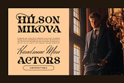 Vineca || Vintage Retro Serif Font, a Serif Font by Ermedia Studio (Thumbnail 5 of 10)